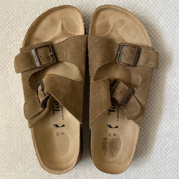 Tula by Birkenstocks beige sandal - Picture 1 of 6